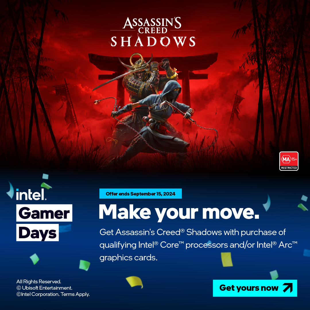 Intel Gamer Days Bundle 2024 Assassin's Creed® Shadows ERAZER Australia