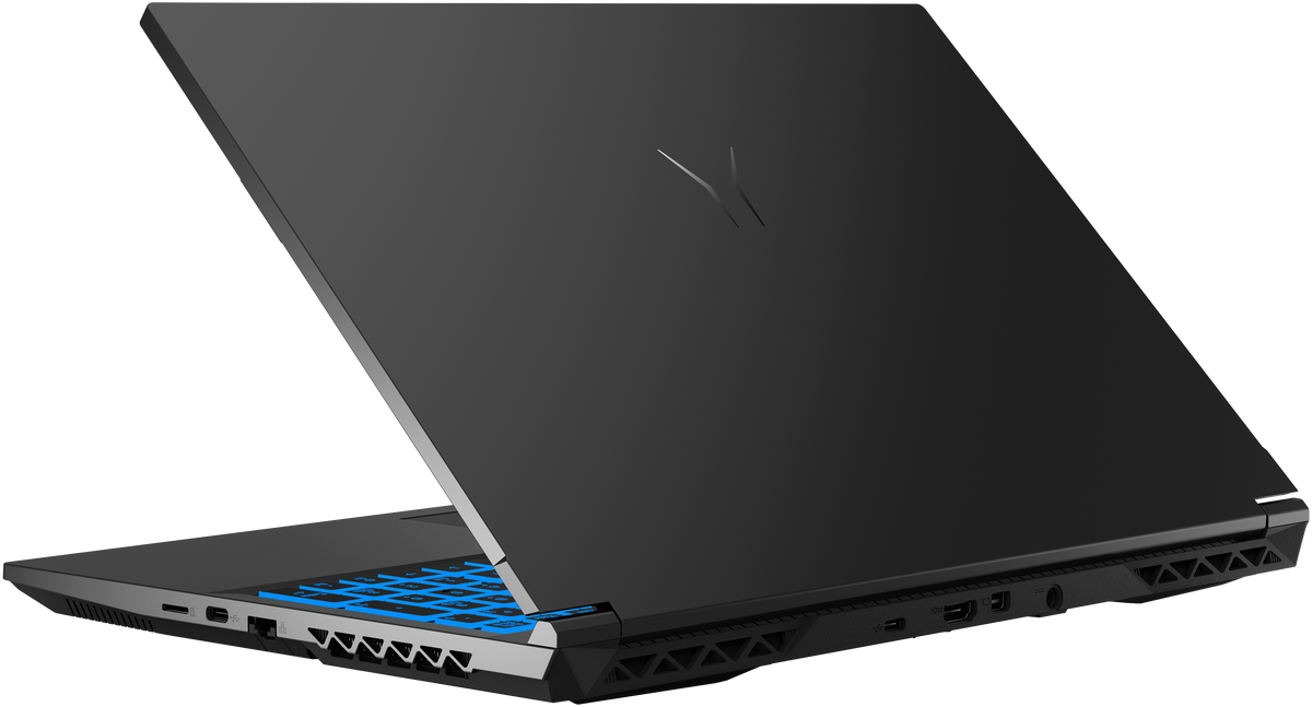 ERAZER Crawler E30e 512GB Laptop Back Side View (Right)
