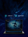 ERAZER Defender P50 Series - Featuring a large 17" display