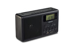 Medion Long Distance Radio in Black Side View