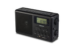 Medion Long Distance Radio in Black Side View