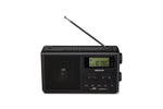 Medion Long Distance Radio in Black Front View