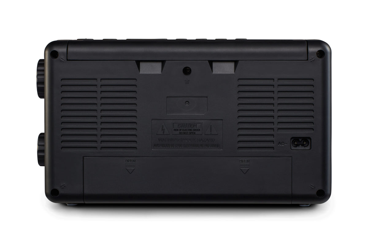 Medion Long Distance Radio in Black Back View